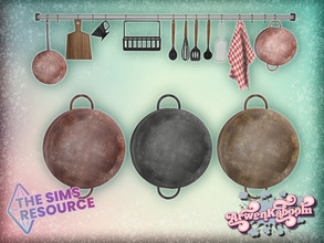 Sims 4 — Elewelds - Pot I by ArwenKaboom — Base game pot in 3 recolors. You can find all objects by searching