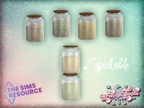Sims 4 — Elewelds - Food Container Small by ArwenKaboom — Base game small glass containers in 9 recolors. You can find