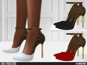 Sims 4 — 719 - High Heels by ShakeProductions — Shoes/High Heel New Mesh All LODs Handpainted 10 Colors