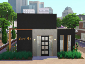 Sims 4 — Rustic Restaurant by susancho932 — A rustic restaurant for your sims to eat and enjoy with your friends and