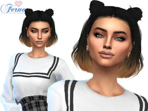 Sims 4 — Erica Bradshaw by ferno18 — Sliders have been used on this sim