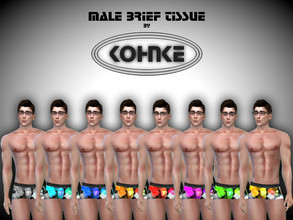 Sims 4 — Kohnke Male Boxer Tissue by CHKohnke — Male Underwear Boxer