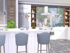 Sims 4 — Akeela Kitchen by Suzz86 — Akeela is a fully furnished and decorated Kitchen. Size: 7x6 Value: $ 17,700 Short