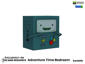 Sims 4 — Adventure Time Bedroom_EndTable by kardofe — Bedside table in the shape of a cartoon character