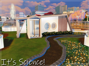 Sims 4 — It's Science! Lab House | noCC by simZmora — If your sim is always standing out from the norm and general ways