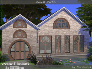 Sims 4 — Arcane Illusions - Forest Part.1 by Mincsims — This set is a part of "Arcane Illusions" Collaboration.