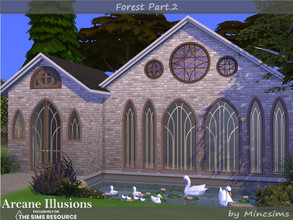 Sims 4 — Arcane Illusions - Forest Part.2 by Mincsims — This set is a part of "Arcane Illusions" Collaboration.