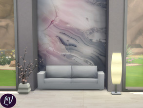 Sims 4 — Marble Panels by linavees — Marble Panels For any wall height
