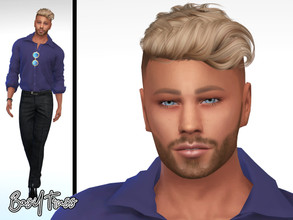 Sims 4 — Basil Truss by Jezi — Name - Basil Truss Age - Young Adult Aspiration - Friend of the World Traits - Good,
