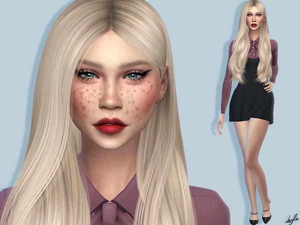 Sims 4 — Caitlyn Reeves by qLayla — Name: Caitlyn Reeves Age: Young Adult Traits: Goofball,Perfectionist,Neat Aspiration: