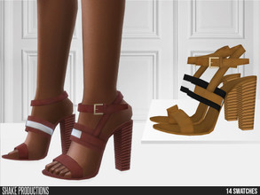Sims 4 — 735 - High Heels by ShakeProductions — Shoes/High Heel New Mesh All LODs Handpainted 14 Colors