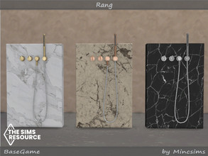 Sims 4 — Rang Faucets(Deco Only) by Mincsims — Basegame Compatible. 3 swatches