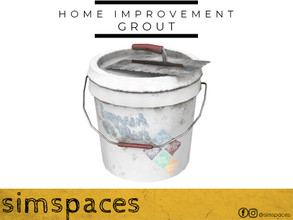 Sims 4 — Home Improvement - grout by simspaces — Part of the Home Improvement set: grout for your tile work. There's