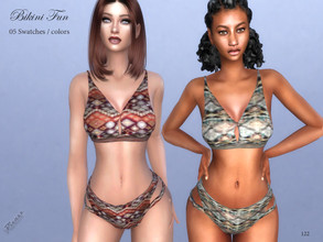 Sims 4 — Bikini Fun by pizazz — Bikini Fun for your sims 4 game. image above was taken in game so that you can see how it
