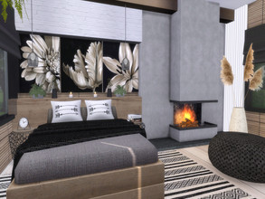 Sims 4 — Olivia Bedroom by Suzz86 — Olivia is a fully furnished and decorated Bedroom. Size: 6x5 Value: $ 11,600 Short