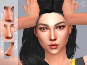 Sims 4 — Nose N2 by Valuka — Nose preset N2 for female from teen to elder.