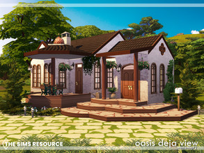 Sims 4 — Oasis Deja View by Moniamay72 — I have built Beautiful Oasis Deja View Home for your sims. A comfortable cheap