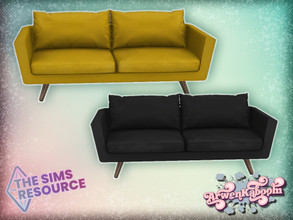 Sims 4 — Brymming - Sofa by ArwenKaboom — Base game sofa in 4 recolors. You can find all items by searching