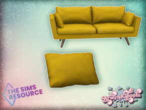 Sims 4 — Brymming - Sofa Pillow Left by ArwenKaboom — Base game sofa pillow in 4 recolors. You can find all items by