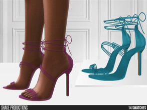 Sims 4 — 750 - High Heels by ShakeProductions — Shoes/High Heels New Mesh All LODs Handpainted 11 Colors