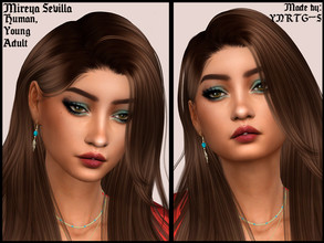 Sims 4 — Mireya Sevilla by YNRTG-S — Mireya loves the art of style and the art of love - both of them are full of