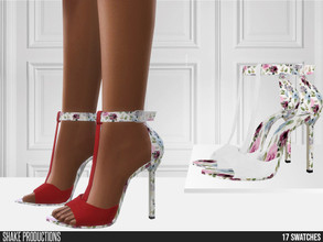 Sims 4 — 751 - High Heels by ShakeProductions — Shoes/High Heels New Mesh All LODs Handpainted 17 Colors