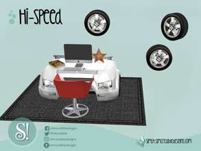 Sims 4 — Hi-speed Wall wheel by SIMcredible! — by SIMcredibledesigns.com available at TSR 