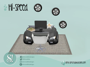 Sims 4 — Hi-speed Wall wheel Small by SIMcredible! — by SIMcredibledesigns.com available at TSR