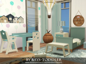 Sims 4 — BY BAYS-TODDLER by dasie22 — BY BAYS-TODDLER is a coastal kids room with a touch of Hamptons style. Please, use