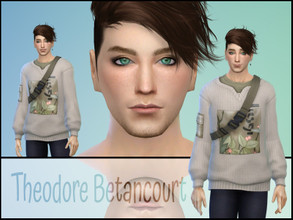 Sims 4 — Theodore Betancourt by fransyung — Name: Theodore Betancourt Age Group: Young adult Gender: Male - Can use the