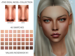 Sims 4 — Nosemask N1 by Valuka — This is the nosemask. You can find it in skindetails category. Thumbnail for