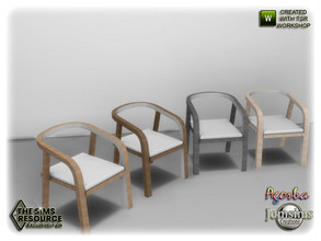Sims 4 —  Agorba office chair desk by jomsims —  Agorba office chair desk