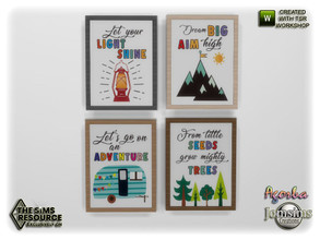 Sims 4 — Agorba office wall paintings by jomsims — Agorba office wall paintings