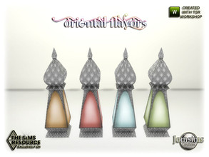 Sims 4 — Oriental flavors floor lamp by jomsims — Oriental flavors floor lamp