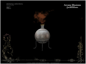 Sims 4 — ArcaneIllusions AlchemyLab - flask by Severinka_ — Flask with potion (functional incense) From the set 'Alchemy