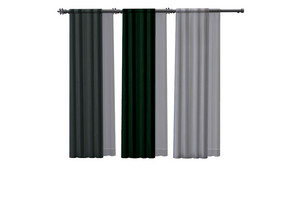 Sims 4 — Back To Nature Curtain Left by seimar8 — Maxis match curtain in nature green colors Base Game