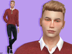 Sims 4 — Keenan Rollins  by qLayla — Name: Keenan Rollins Age: Young Adult Traits: Creative,Lazy,Outgoing Aspiration: