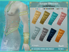 Sims 4 — Arcane Illusions _Accessories Merman Lunae/ BRACELET by DanSimsFantasy — Bracelet for Merman Lunae. It has 30