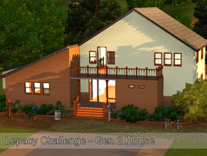 Sims 3 — Lepacy Challenge Gen 2 (new house) by Simswunder — This is my NEW house for the second generation of my lepacy
