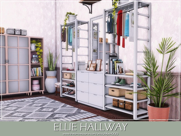 Sims 4 — Ellie Hallway by MychQQQ — Value: $ 12,239 Size: 4x8