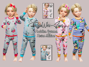 Sims 4 — Toddler Pyjama  by RoseWho-Sims — hope u like it :)