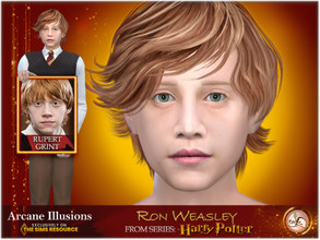 Sims 4 — SIM Ron Weasley - ArcaneIllusions by BAkalia — Hello :) This is my version of Sim Ron Weasley (portrayed by