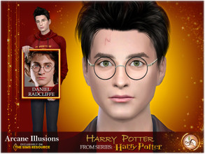 Sims 4 — SIM Harry Potter - ArcaneIllusions by BAkalia — Hello :) This is my version of Sim Harry Potter (portrayed by