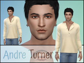 Sims 4 — Andre Turner by fransyung — SIM Details Name: Andre Turner Age Group: Young adult Gender: Male - Can use the