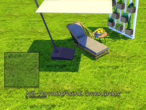 Sims 4 — MB-TerrainPaint_GreenGrass by matomibotaki — MB-TerrainPaint_GreenGrass Healthy lush green grass, an ornament