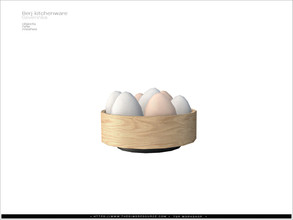 Sims 4 — Berj kitchenware - eggs by Severinka_ — Edds From the set 'Berj kitchenware' Build / Buy category: Decor /