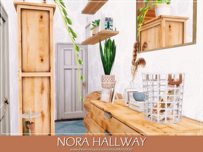 Sims 4 — Nora Hallway by MychQQQ — Value: $ 4,275 Size: 5x2
