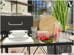 Sims 3 — Tyler Outdoor Dining Extra by ArtVitalex — Outdoor And Garden Collection | All rights reserved | Belong to 2021