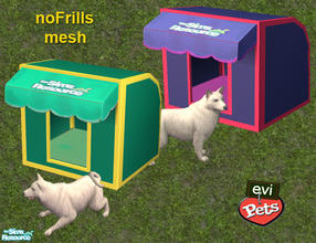 Sims 2 — evi's Pet House by evi — Pet Houses based on noFrills mesh. Thank you noFrill, I hope TSR does not ask me for