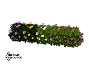 Sims 4 — How Does Your Garden Grow Sunrose Bush by seimar8 — Maxis match sunrose bush for the garden Base Game 